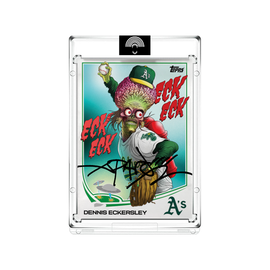 Alex Pardee Artist Autos // Dennis Eckersley - Edition of 50