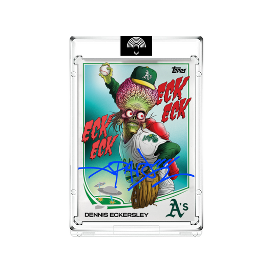 Alex Pardee Artist Autos // Dennis Eckersley - Edition of 25