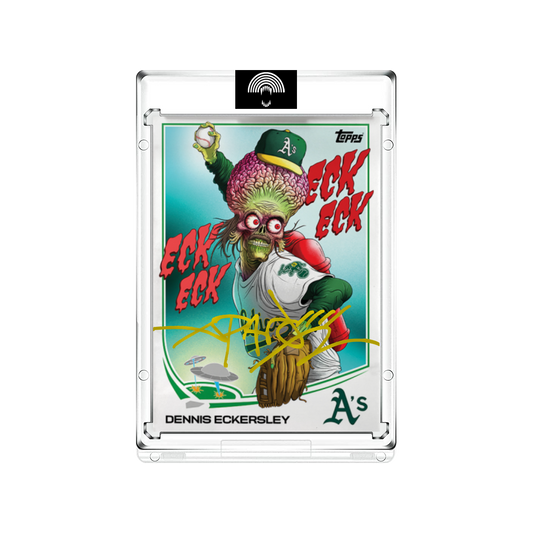 Alex Pardee Artist Autos // Dennis Eckersley - Edition of 15