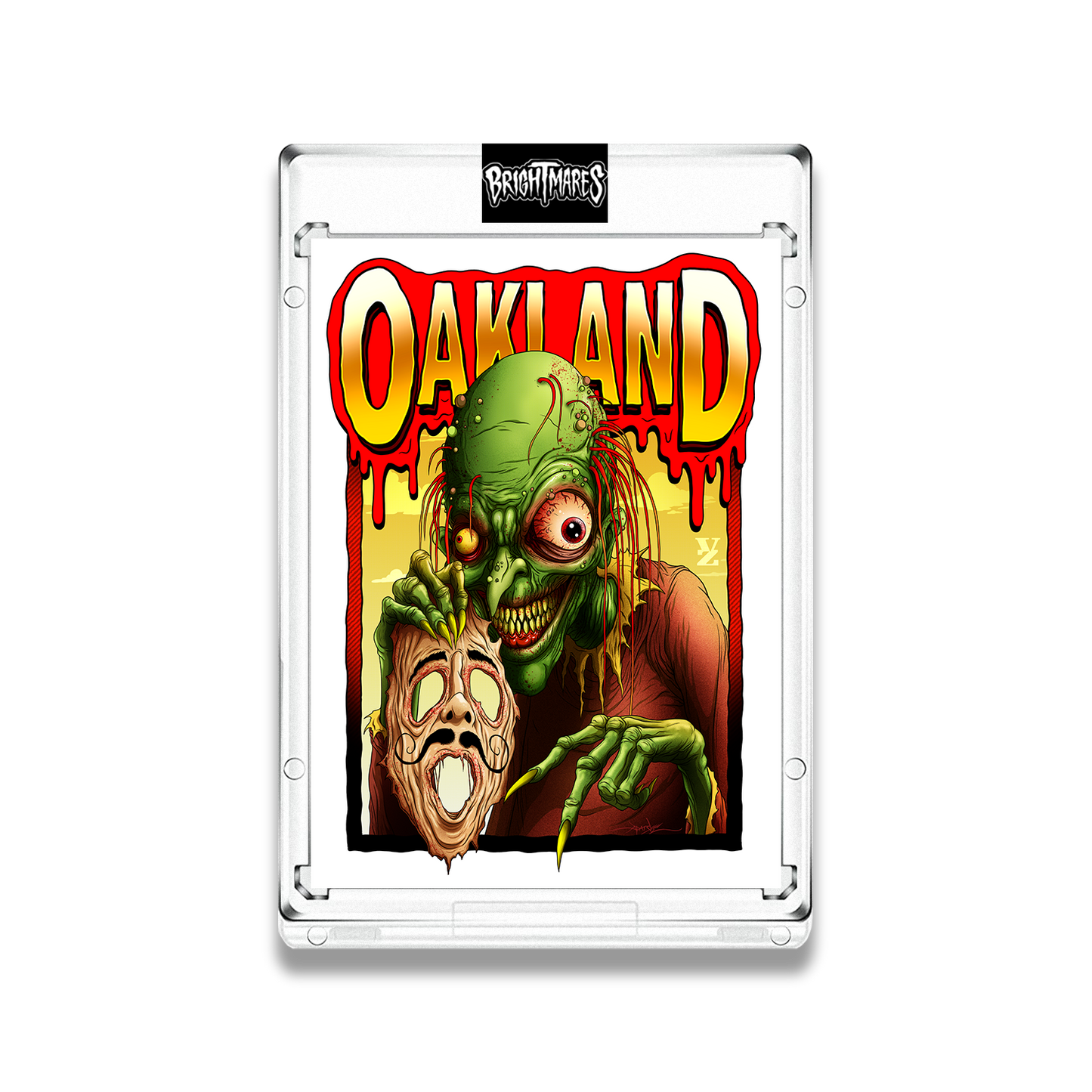 "AT FACE-VALUE" by Alex Pardee