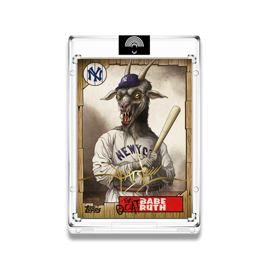 Alex Pardee Artist Autos // Babe Ruth - Edition of 15