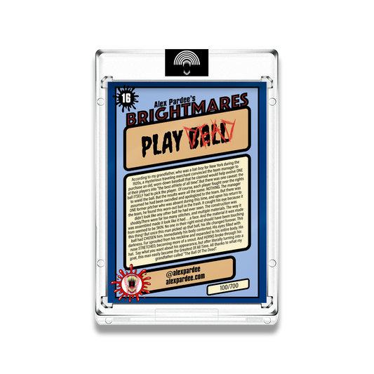 "PLAY DEAD" by Alex Pardee