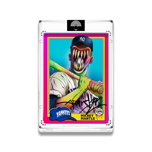 Alex Pardee Artist Autos // Mickey Mantle - Edition of 50