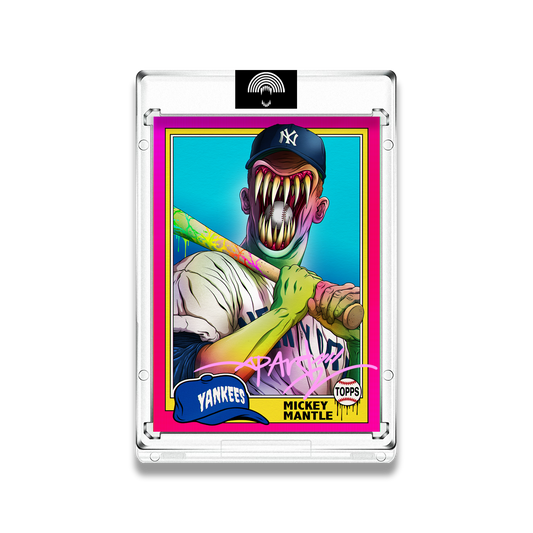 Alex Pardee Artist Autos // Mickey Mantle - Edition of 25